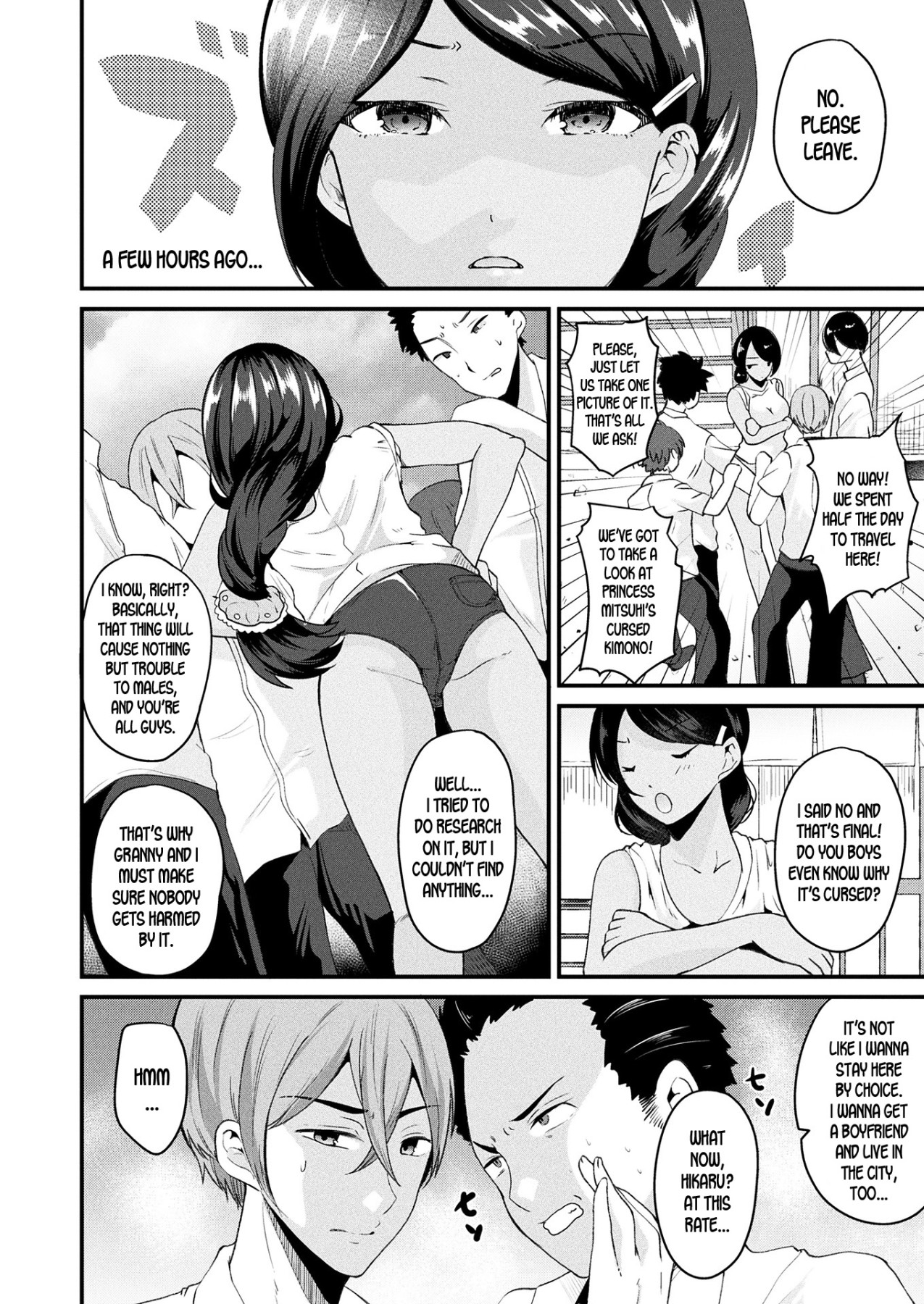 Hentai Manga Comic-Turn into a Girl and Become a Cursed Princess-Read-2